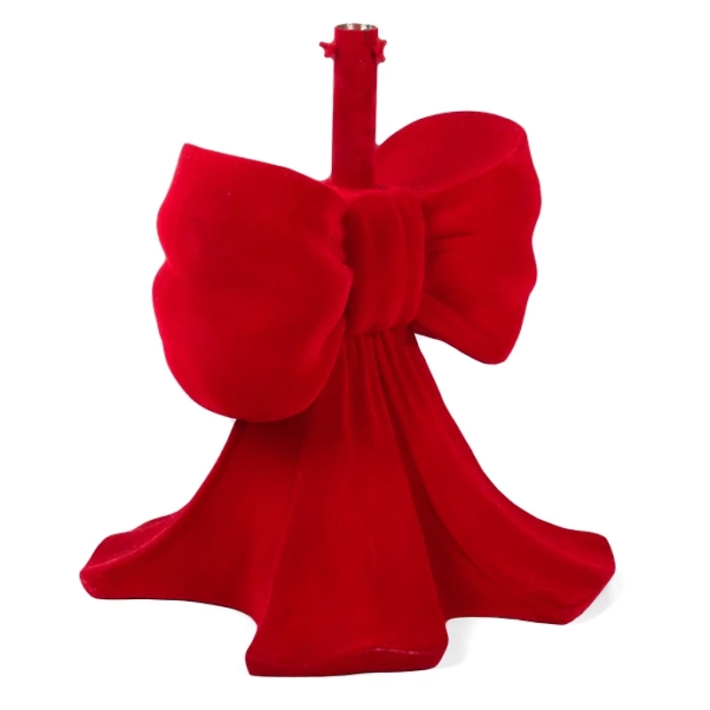 Red Bow Christmas Tree Base