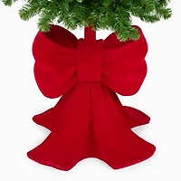 Red Bow Christmas Tree Base
