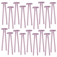 Purple Ribbon Bow 18-pc. Ornament Set