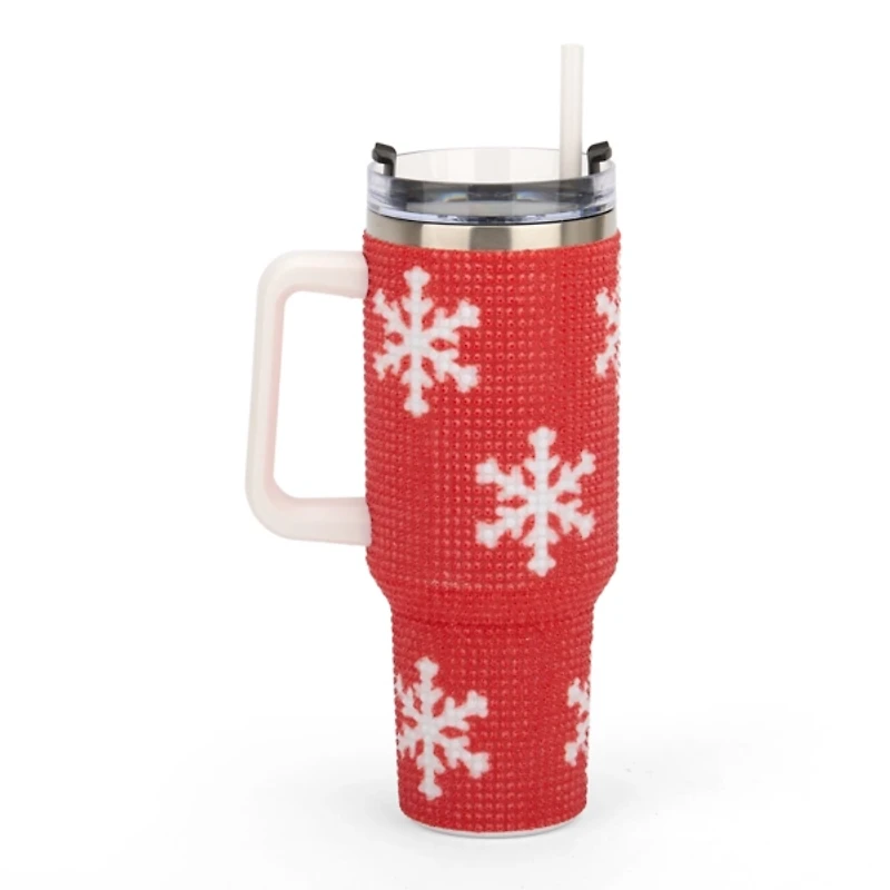 Bling Snowflake Otto Insulated Tumbler