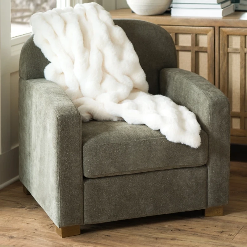 Hunter Dusty Green Upholstered Armchair