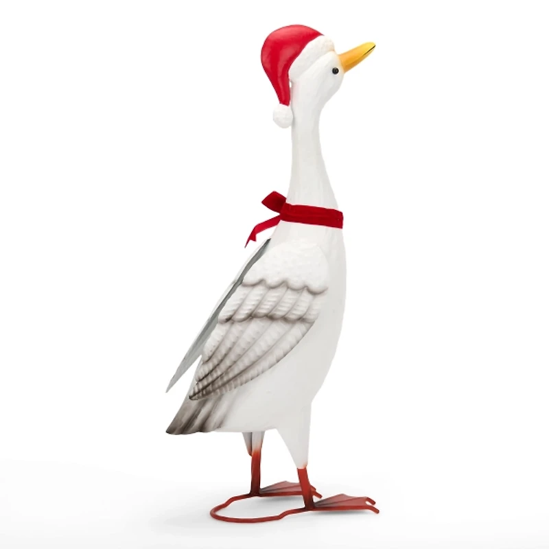 Clark the Porch Goose Christmas Statue