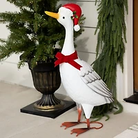Clark the Porch Goose Christmas Statue