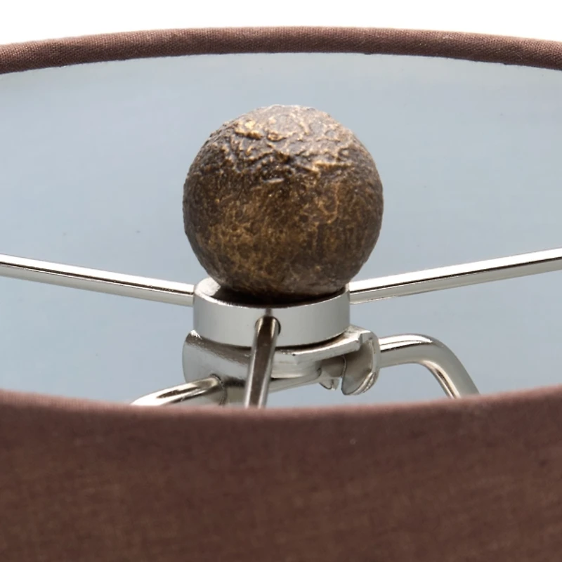 Bronze Metal Tripod Buffet Lamp