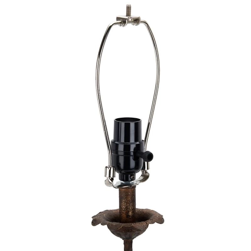Bronze Metal Tripod Buffet Lamp