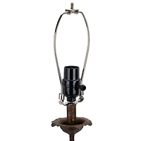 Bronze Metal Tripod Buffet Lamp