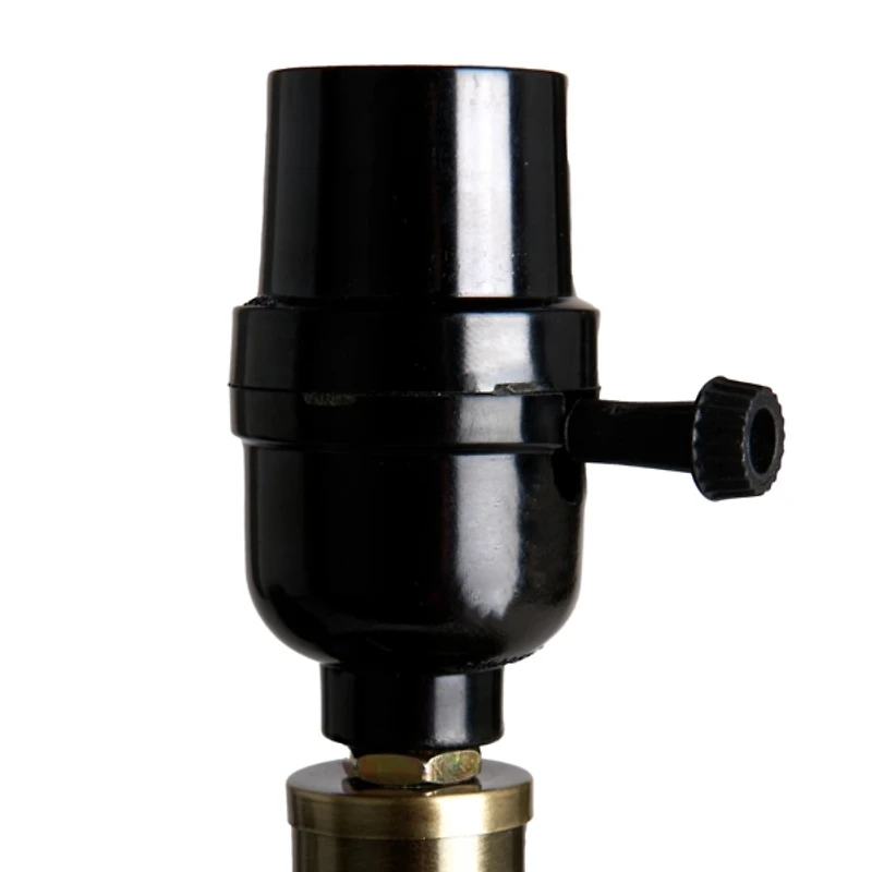 Dark Green Velvet Monochrome Table Lamp