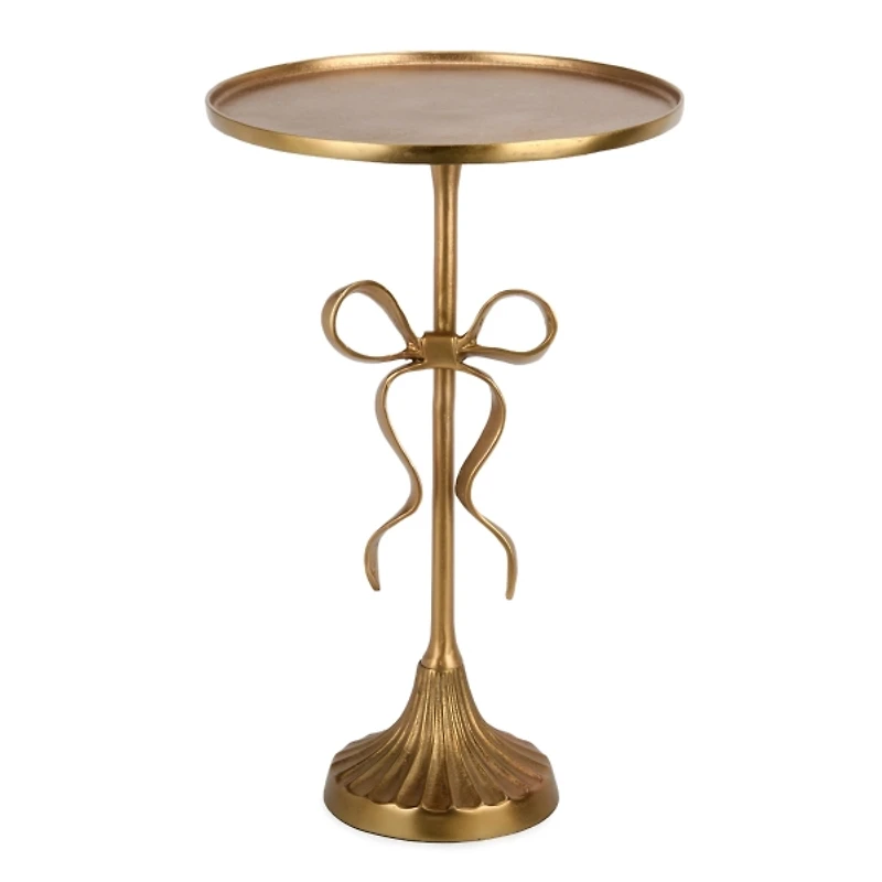 Lakeisha Gold Metal Bow Cocktail Table