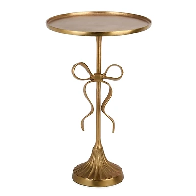 Lakeisha Gold Metal Bow Cocktail Table