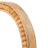 Natural Mango Wood Beaded Blanket Ladder