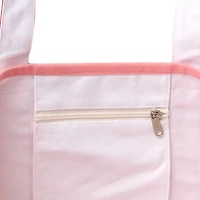 Red Sequin Bows Canvas Tote