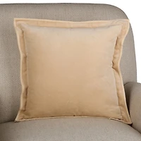 Velvet Double Flange Pillow