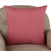 Blush Stella Floral Print Pillow