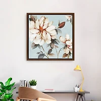 Floral Bliss I Framed Canvas Art Print, 30x30