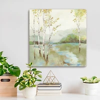 Calm River Canvas Art Print