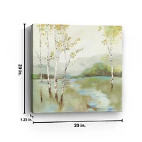 Calm River Canvas Art Print