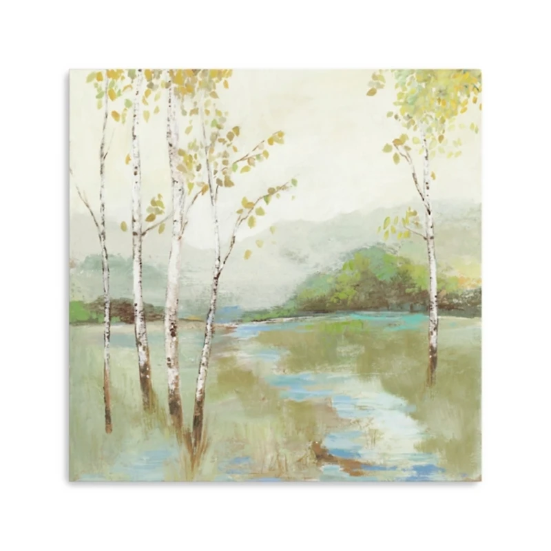 Calm River Canvas Art Print