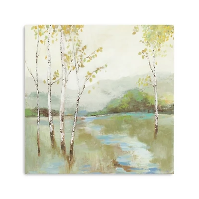 Calm River Canvas Art Print, 30x30