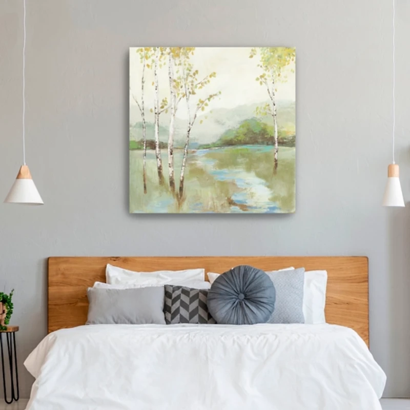 Calm River Canvas Art Print, 40x40
