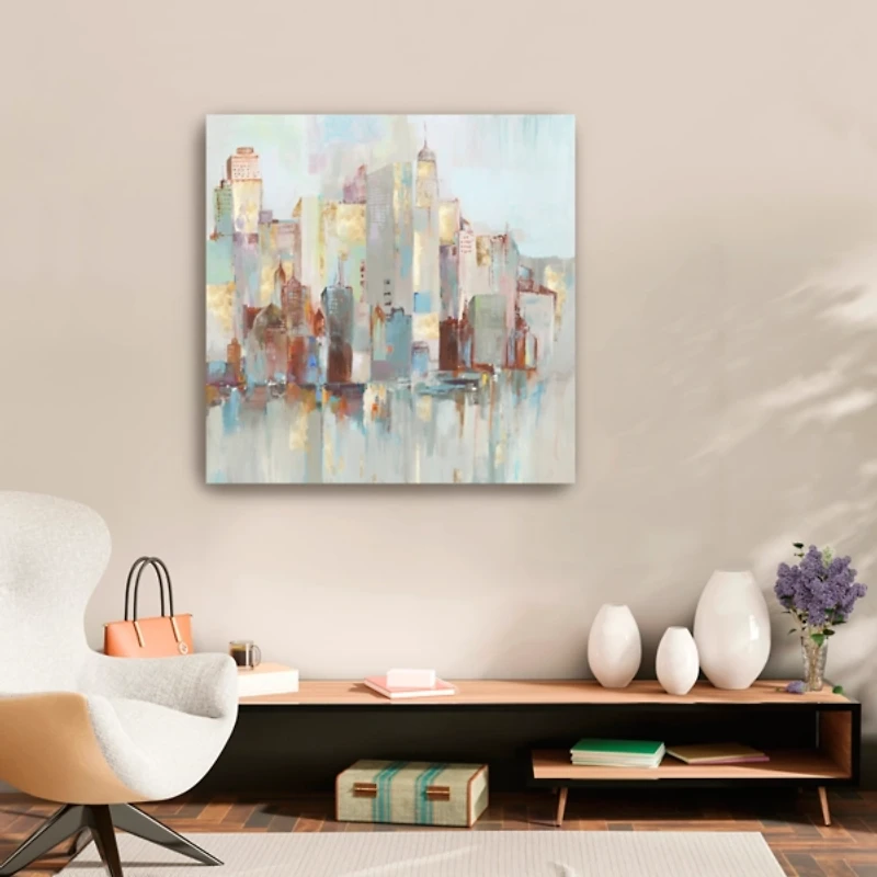 City Escape Canvas Art Print