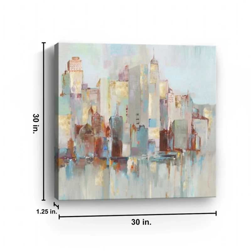 City Escape Canvas Art Print