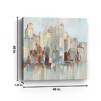 City Escape Canvas Art Print, 40x40