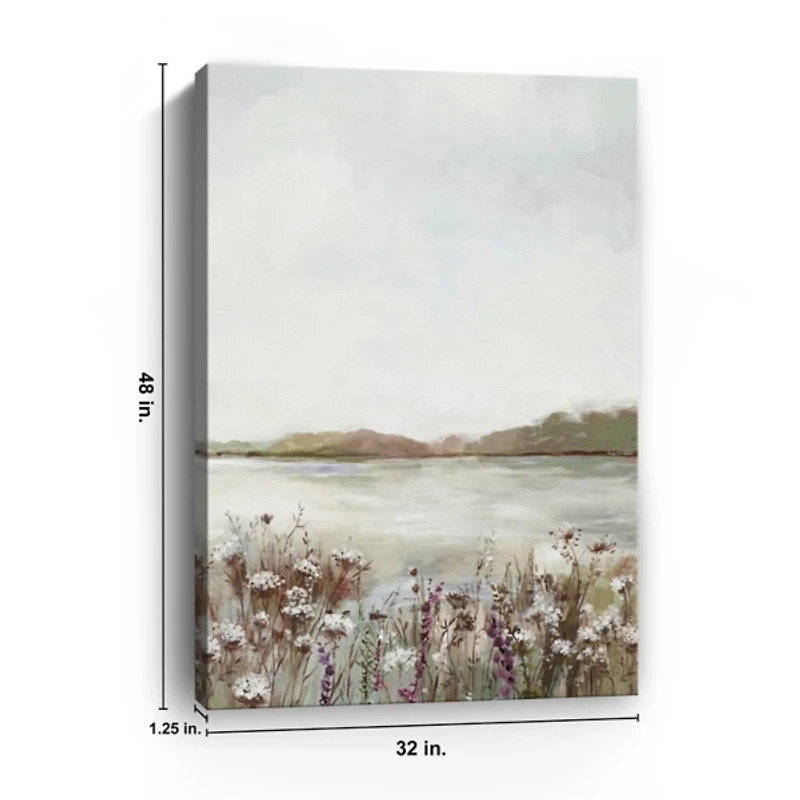 Secret Lake Canvas Art Print, 32x48