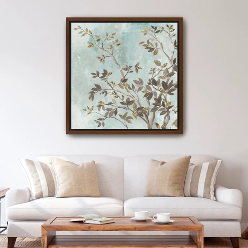 Branching Tree Framed Canvas Art Print, 40x40
