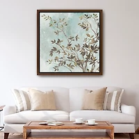 Branching Tree Framed Canvas Art Print, 40x40