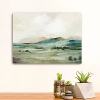 Hillside Greens Canvas Art Print