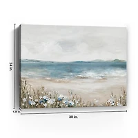 Shoreline Splendor Canvas Art Print, 30x24