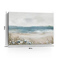 Shoreline Splendor Canvas Art Print, 40x30