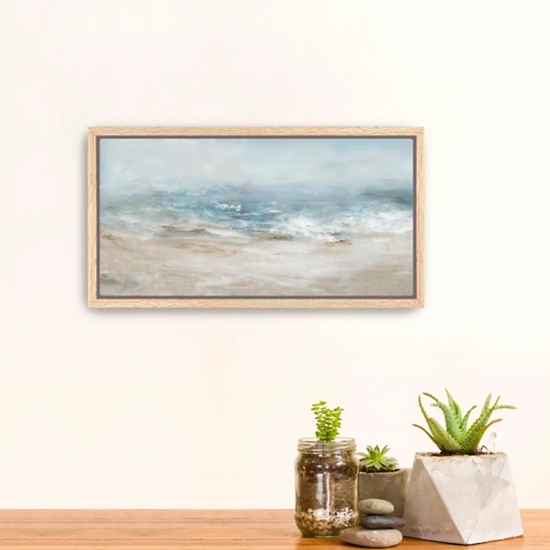 Coastal Dreaming Framed Canvas Art Print