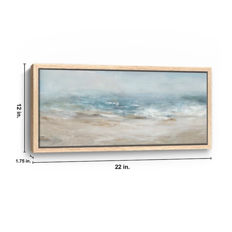 Coastal Dreaming Framed Canvas Art Print
