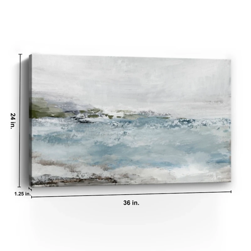 Blue Essence Canvas Art Print, 36x24