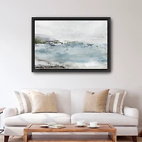 Blue Essence Framed Canvas Art Print, 48x32