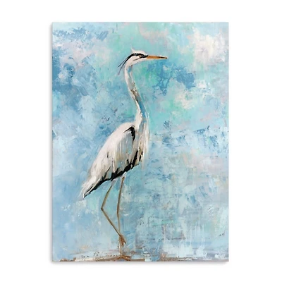 Morning Heron I Canvas Art Print, 30x40