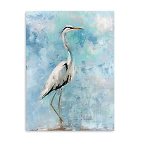 Morning Heron I Canvas Art Print, 30x40