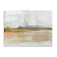 Golden Hour Abstract Canvas Art Print