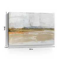 Golden Hour Abstract Canvas Art Print