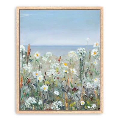 Wild Sea Breeze Framed Canvas Art Print