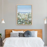 Wild Sea Breeze Framed Canvas Art Print, 32x42