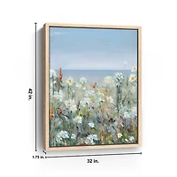 Wild Sea Breeze Framed Canvas Art Print, 32x42