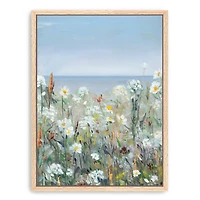 Wild Sea Breeze Framed Canvas Art Print, 32x42