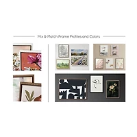 Red Crown Crane Framed Canvas Art Prints, Set of 3