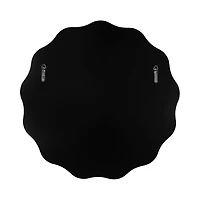 Round Bronze Viona Scalloped Wall Mirror