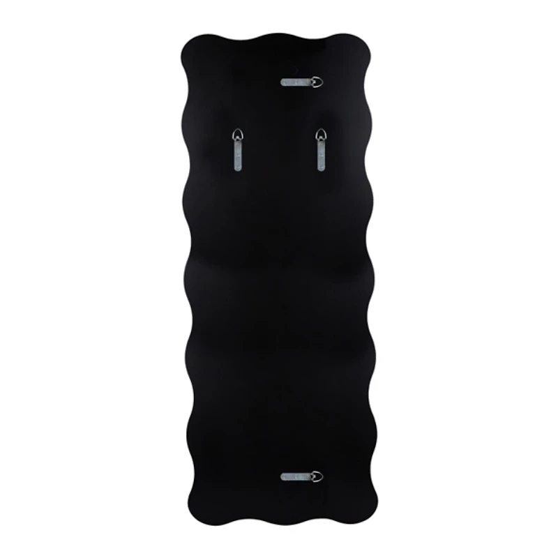 Gold Viona Scalloped Rectangle Wall Mirror