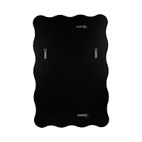 Bronze Viona Scalloped Rectangle Wall Mirror