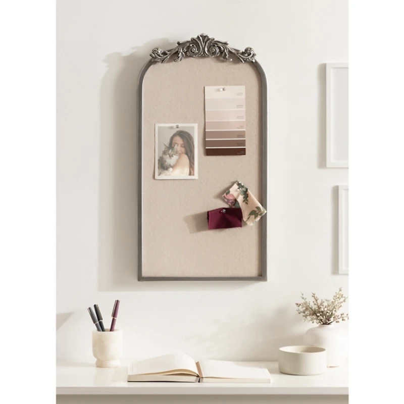 Silver Arendahl Arched Pinboard