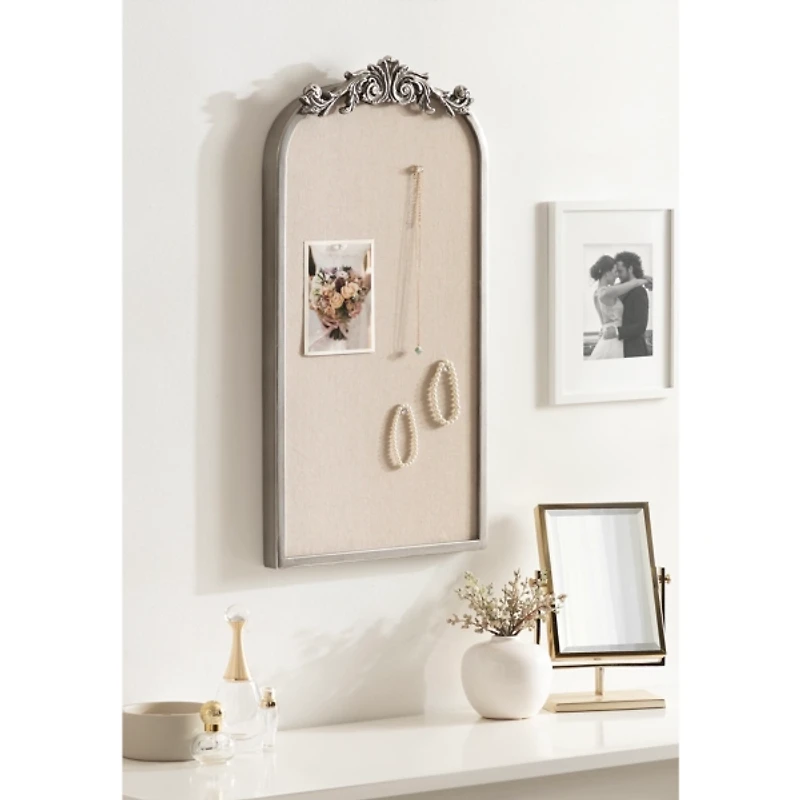 Silver Arendahl Arched Pinboard